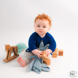 Bauw gehaakt babyvestje