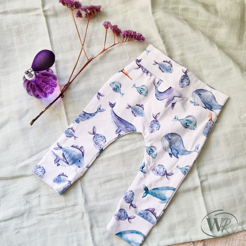 Babybroekje blauw