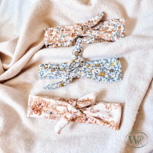 Baby haarband bloemetjes